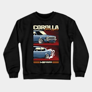 Corolla E20 Retro Car Crewneck Sweatshirt